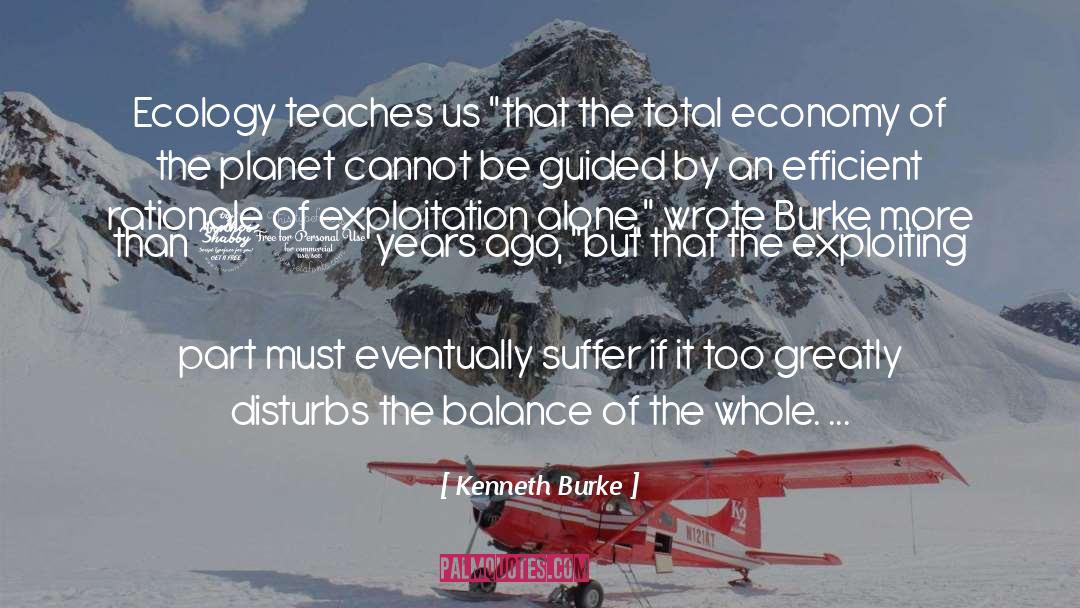 Leah Burke quotes by Kenneth Burke
