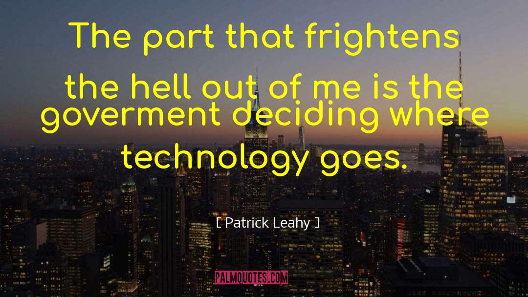 Leahy quotes by Patrick Leahy
