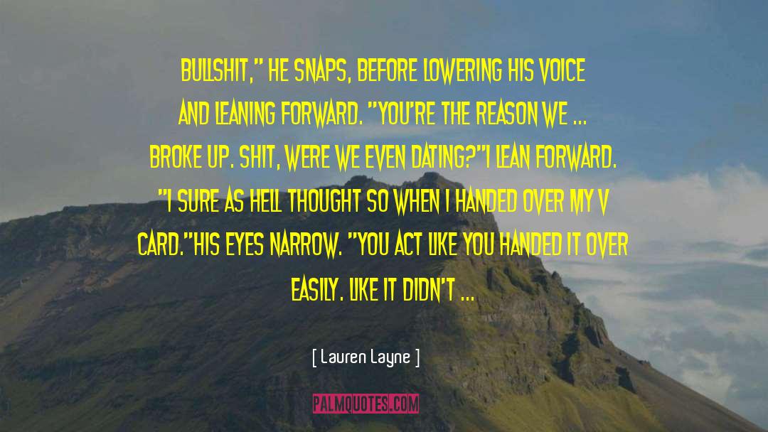 Lean Hogs Cme quotes by Lauren Layne