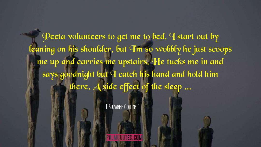 Leaning On His Shoulder quotes by Suzanne Collins