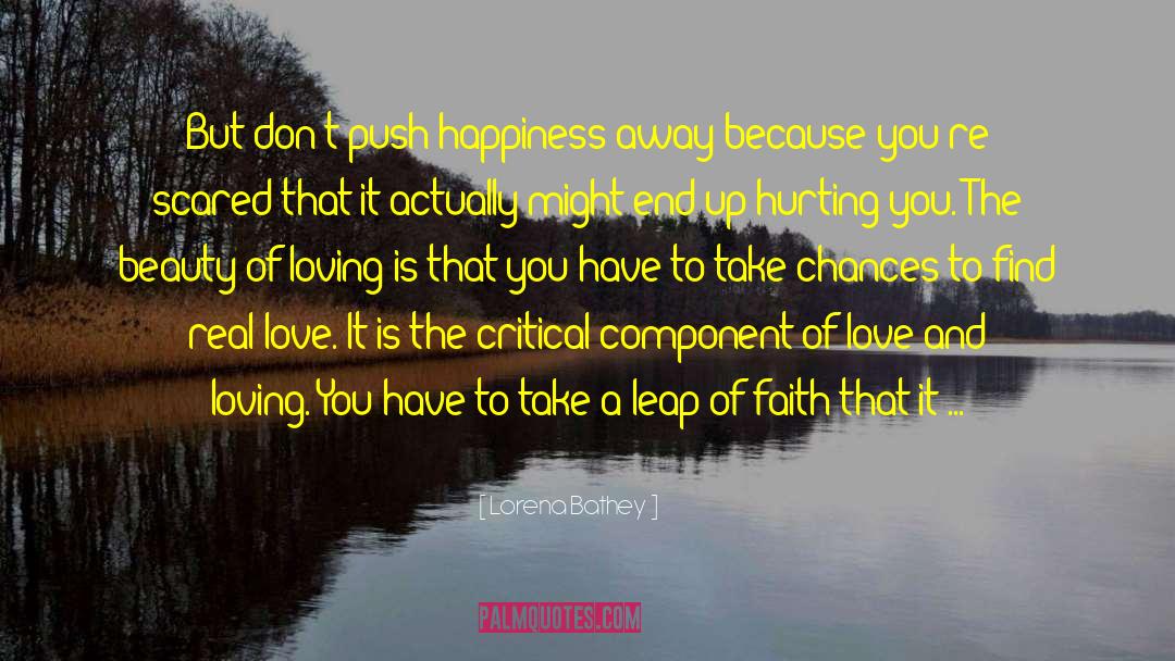 Leap Of Faith quotes by Lorena Bathey