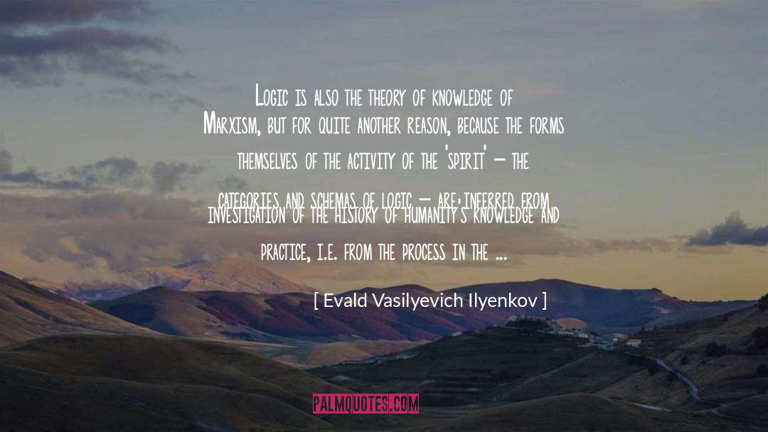 Leap Of Logic quotes by Evald Vasilyevich Ilyenkov