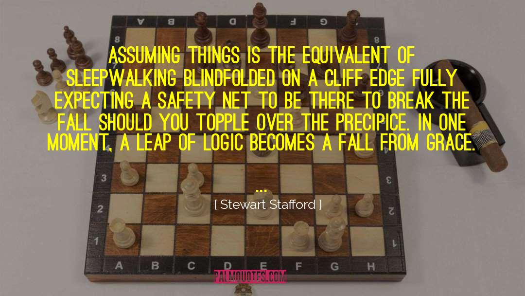Leap Of Logic quotes by Stewart Stafford