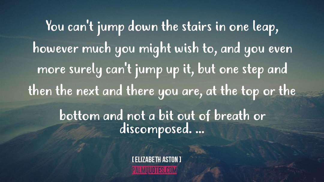 Leap quotes by Elizabeth Aston