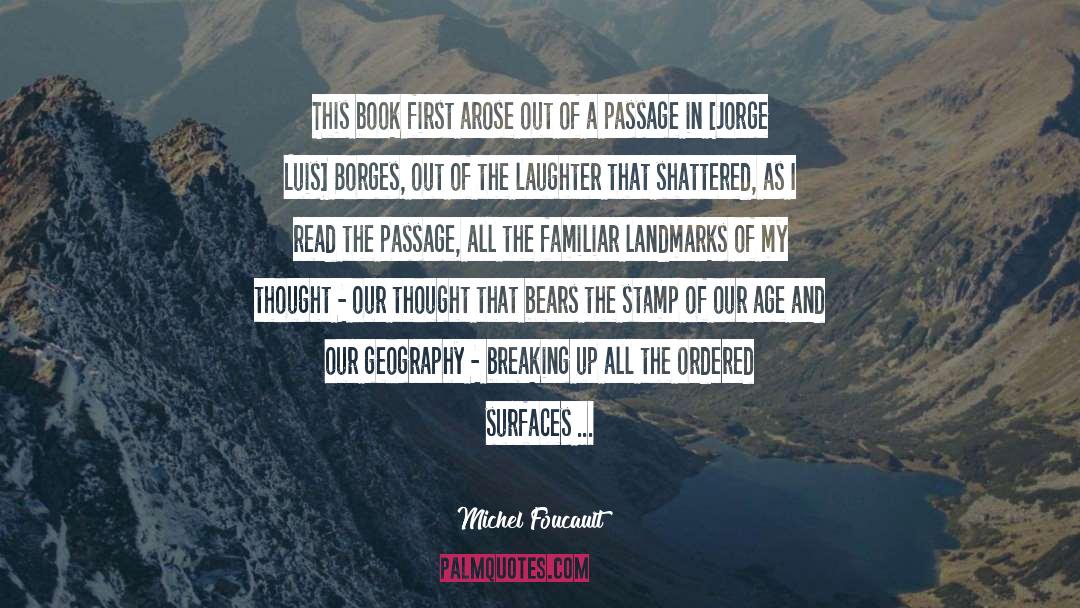Leap quotes by Michel Foucault