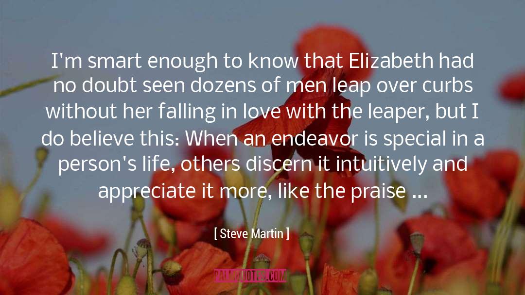 Leaper quotes by Steve Martin