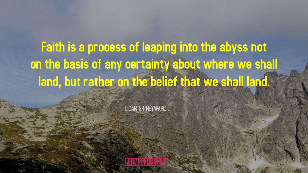 Leaping quotes by Carter Heyward