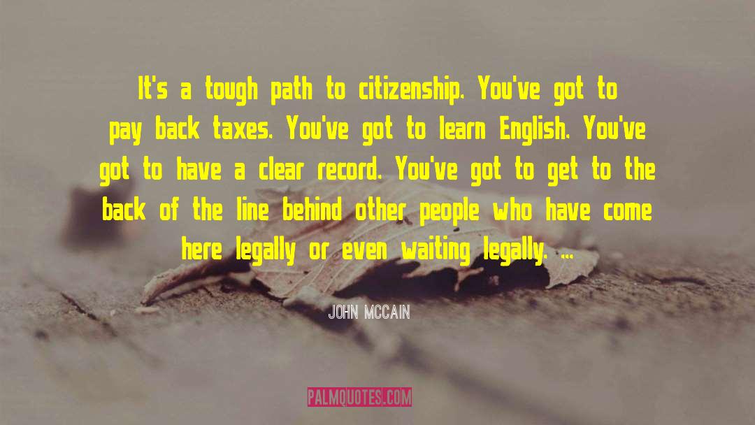Learn English quotes by John McCain