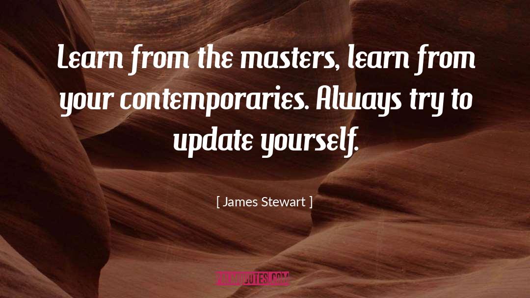 Learn From Mistakes quotes by James Stewart