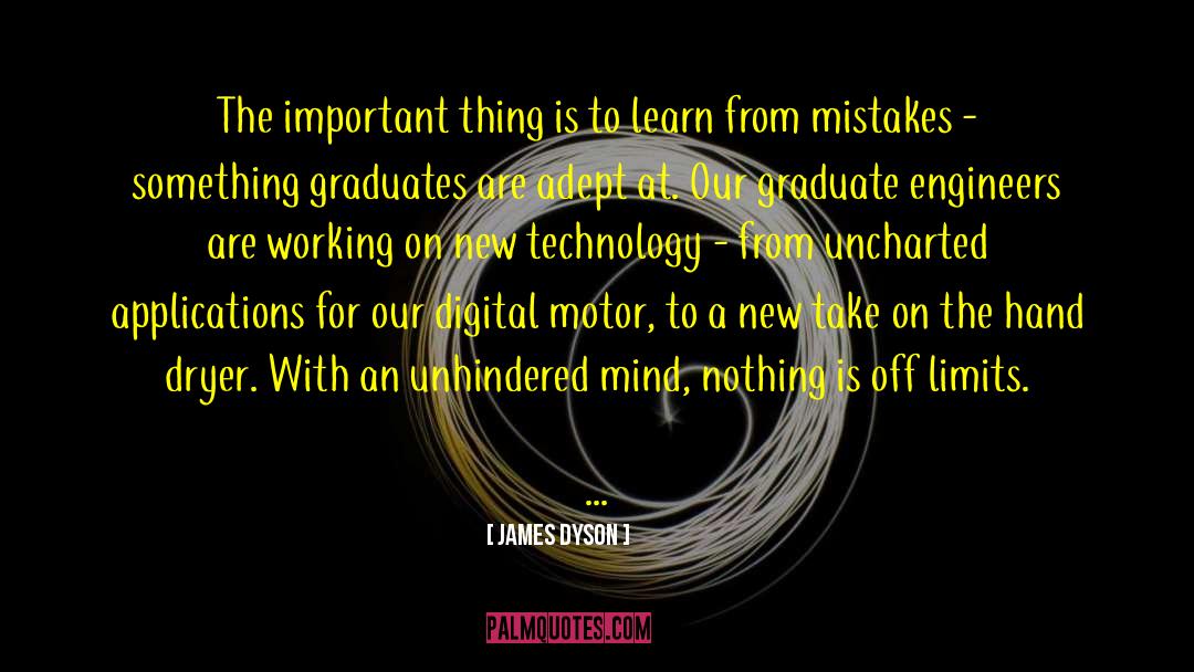 Learn From Mistakes quotes by James Dyson