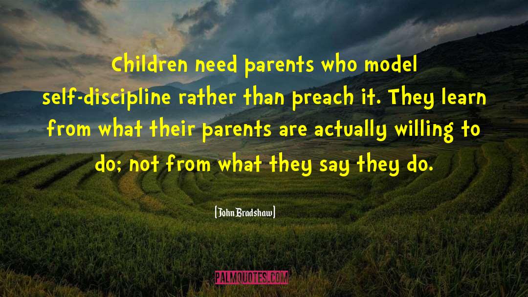 Learn From Parents Mistakes quotes by John Bradshaw