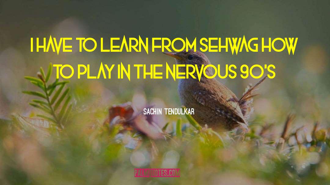 Learn To Appreciate quotes by Sachin Tendulkar
