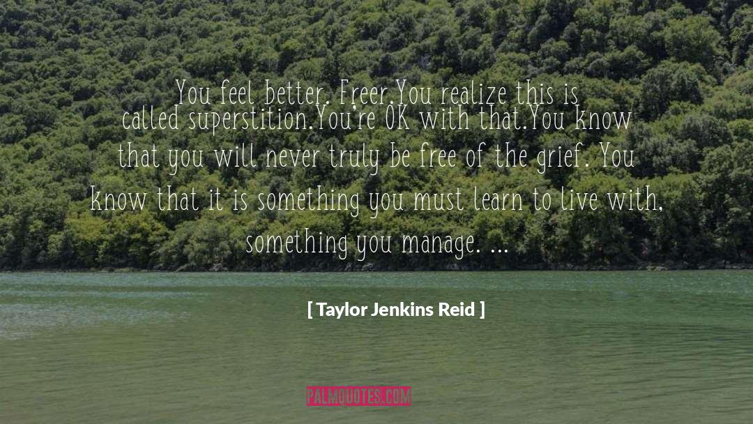 Learn To Be Happy quotes by Taylor Jenkins Reid