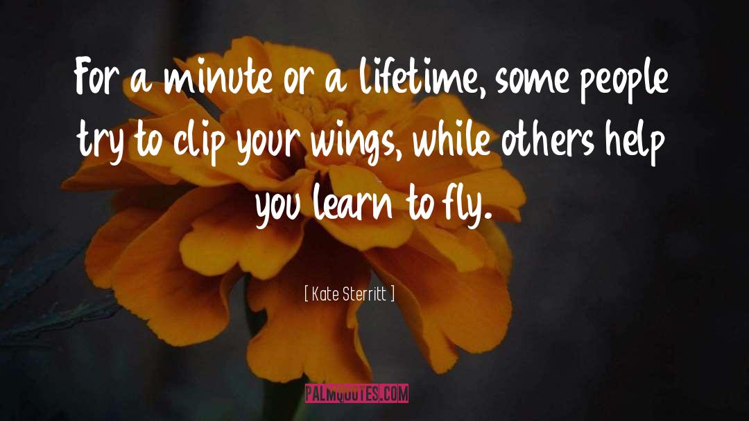 Learn To Fly quotes by Kate Sterritt