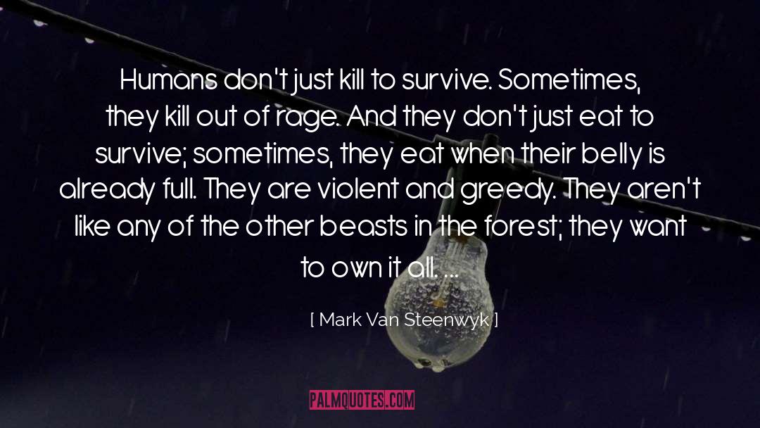 Learn To Kill Animals quotes by Mark Van Steenwyk