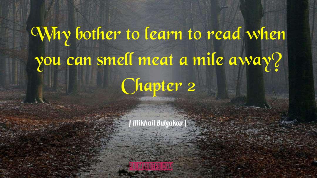 Learn To Read quotes by Mikhail Bulgakov
