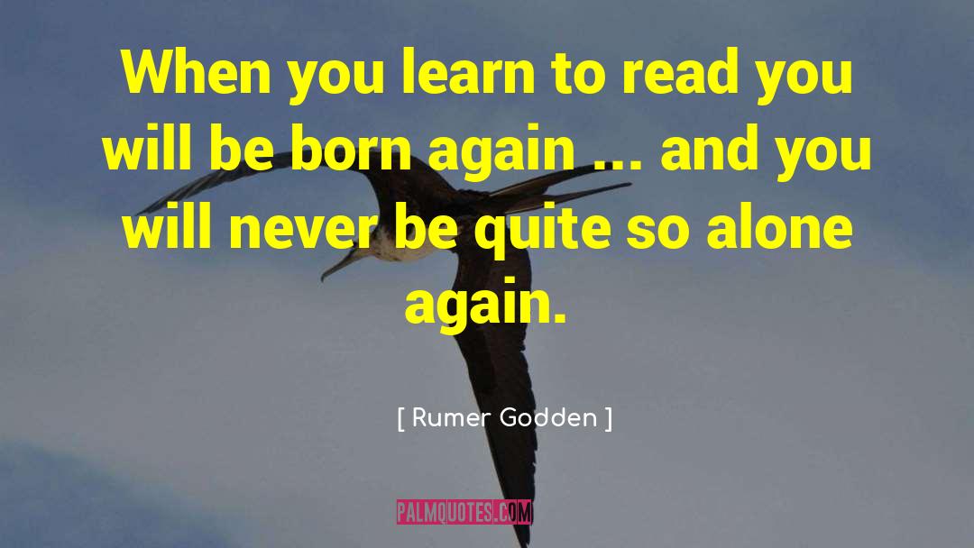 Learn To Read quotes by Rumer Godden