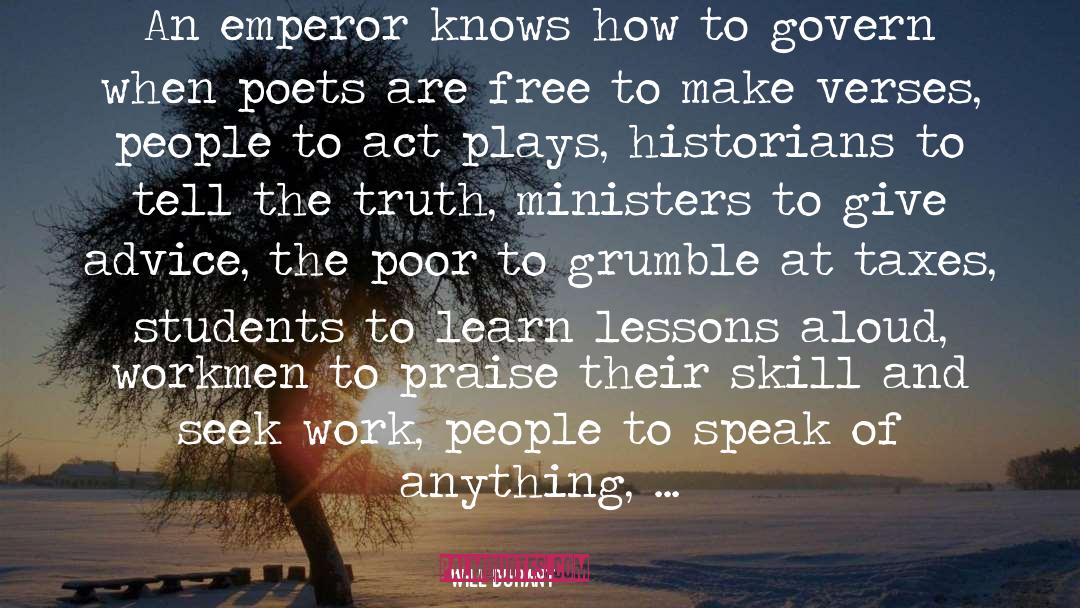 Learn To Speak The Truth quotes by Will Durant