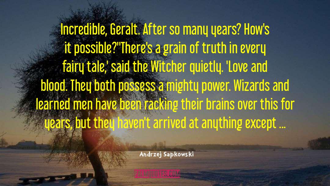 Learned Men quotes by Andrzej Sapkowski
