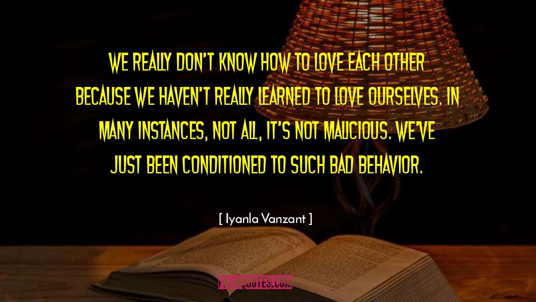 Learned To Love quotes by Iyanla Vanzant