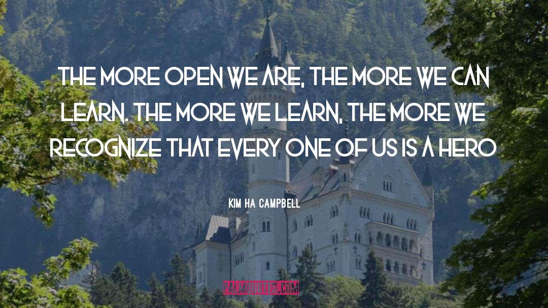 Learning Attitude quotes by Kim Ha Campbell