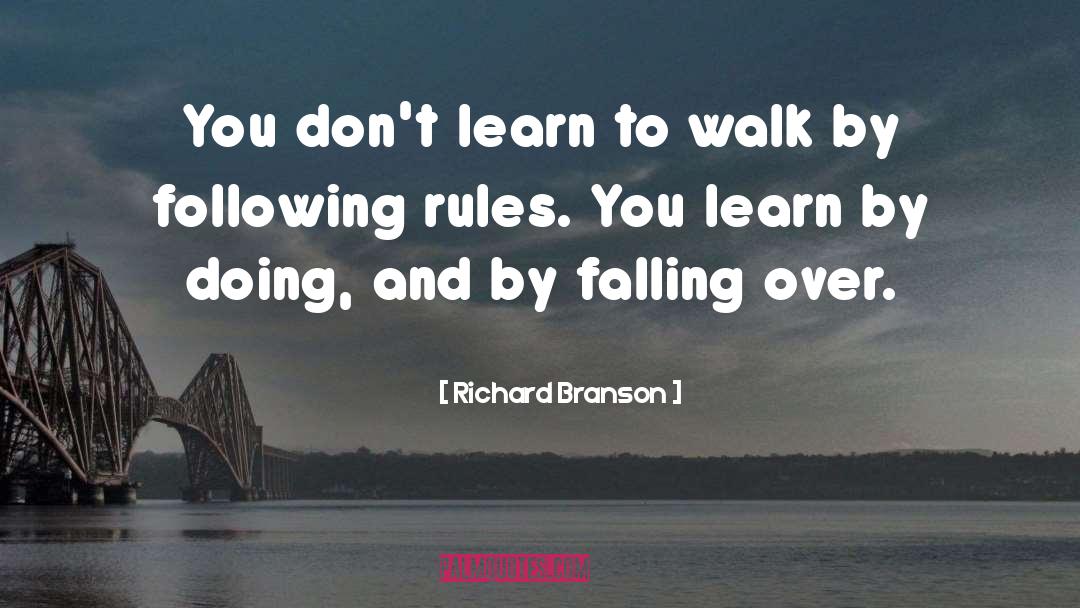 Learning By Doing quotes by Richard Branson