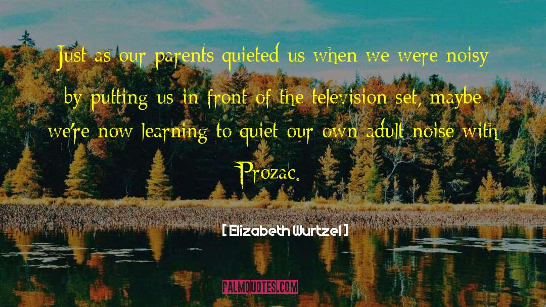 Learning By Observation quotes by Elizabeth Wurtzel