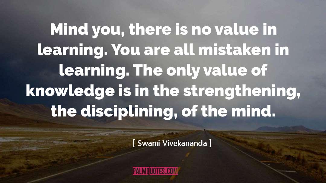Learning Disabilities quotes by Swami Vivekananda