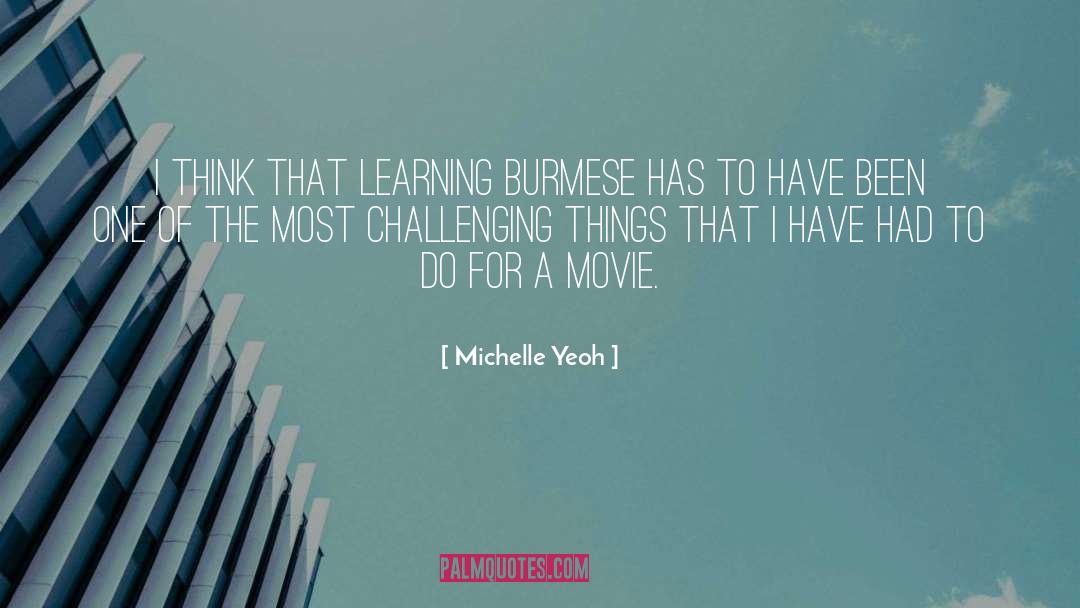 Learning Disability quotes by Michelle Yeoh