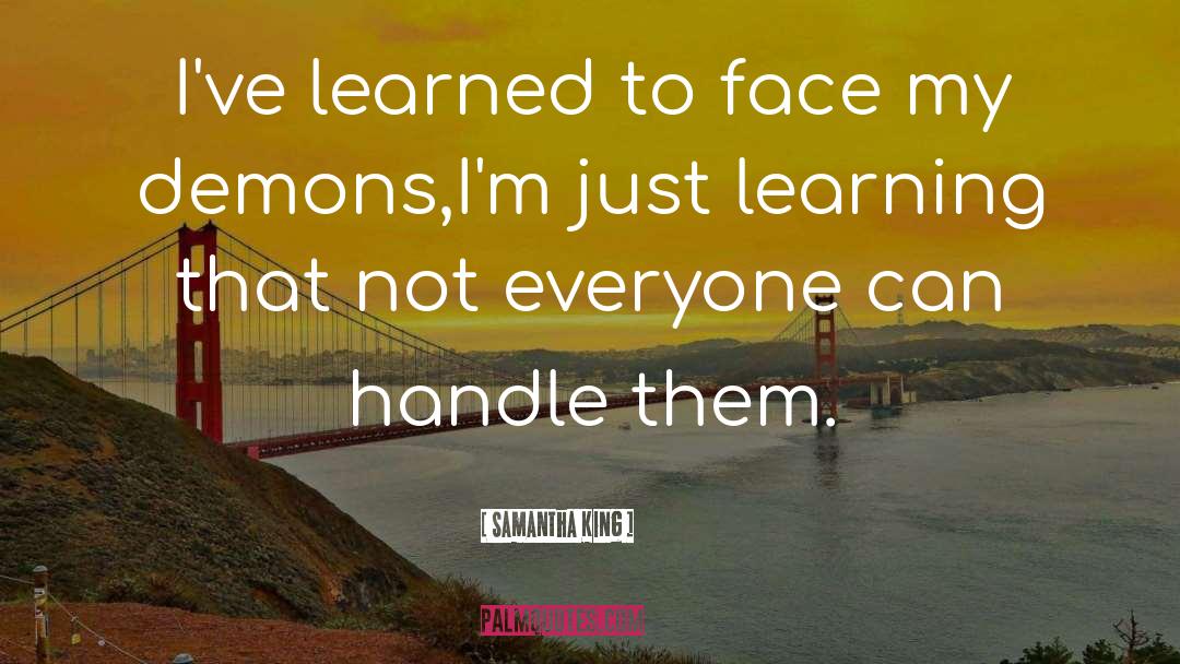 Learning Empathy quotes by Samantha King