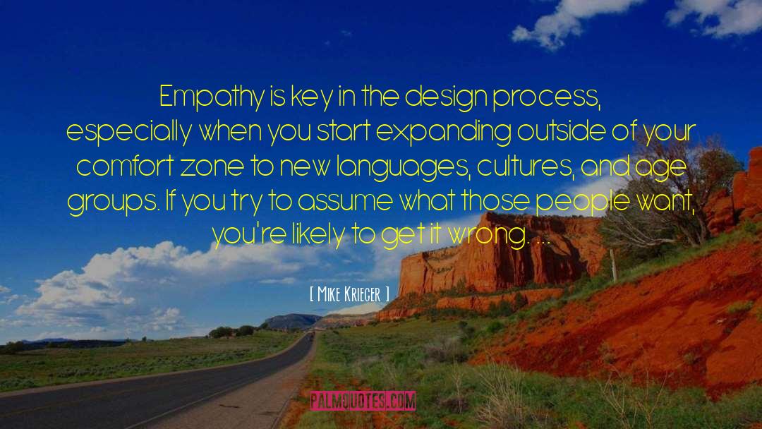 Learning Empathy quotes by Mike Krieger