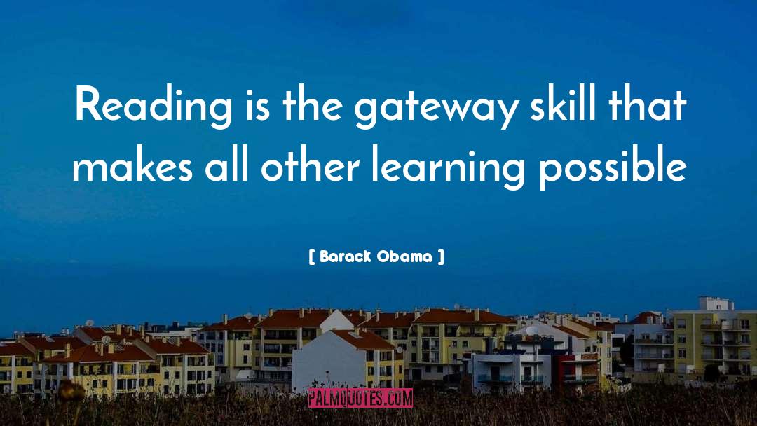 Learning Environment quotes by Barack Obama