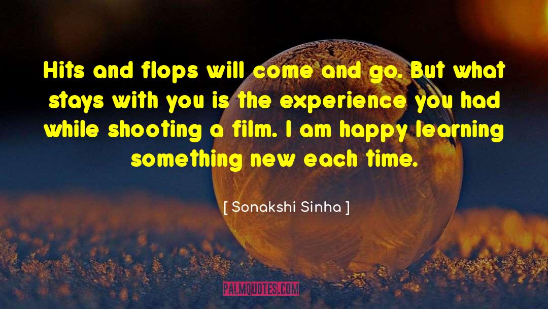 Learning Experience quotes by Sonakshi Sinha