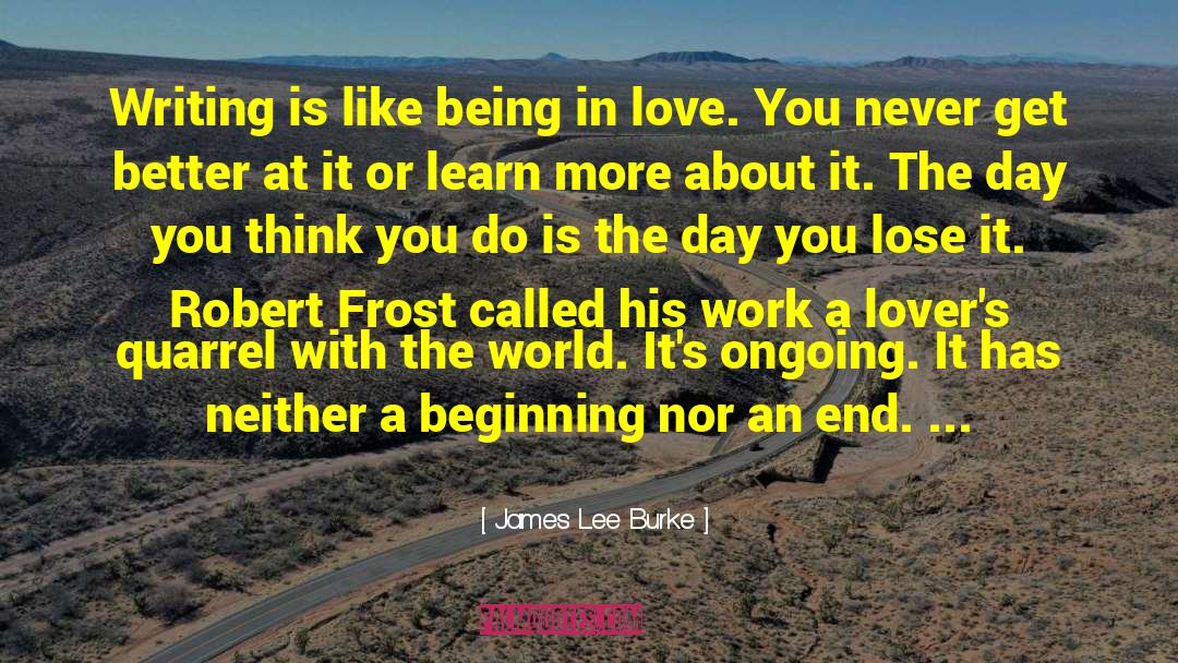 Learning From Conflict quotes by James Lee Burke