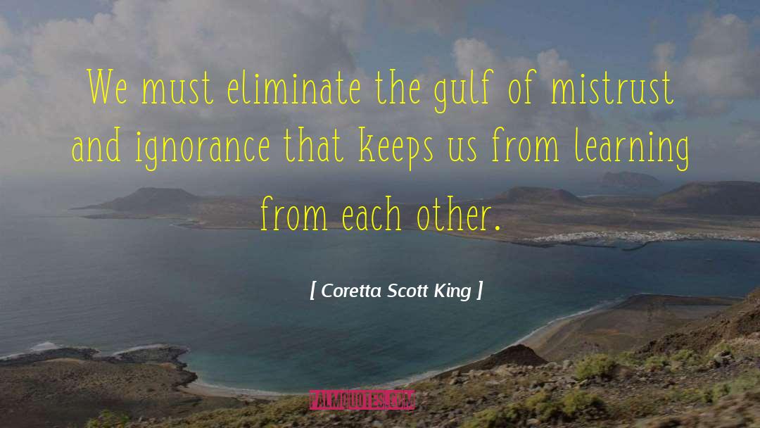 Learning From History quotes by Coretta Scott King