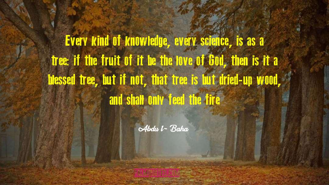 Learning Knowledge quotes by Abdu'l- Baha
