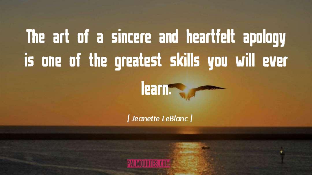 Learning Life Lessons quotes by Jeanette LeBlanc