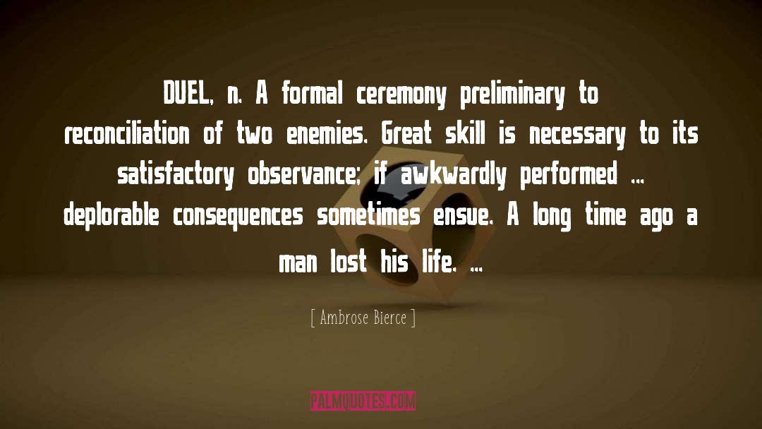 Learning Life Skills quotes by Ambrose Bierce