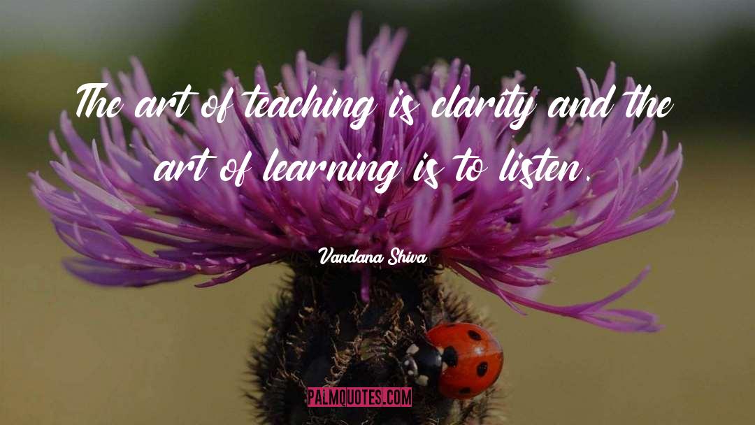 Learning Life Skills quotes by Vandana Shiva