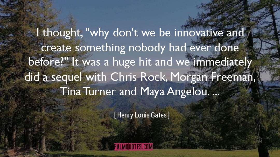 Learning Maya Angelou quotes by Henry Louis Gates
