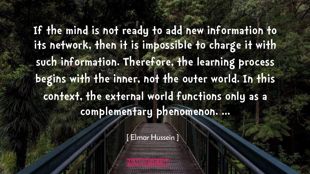 Learning Process quotes by Elmar Hussein