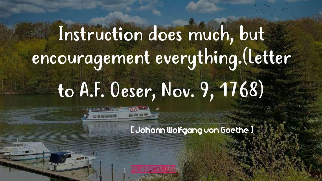 Learning Resource Centers quotes by Johann Wolfgang Von Goethe