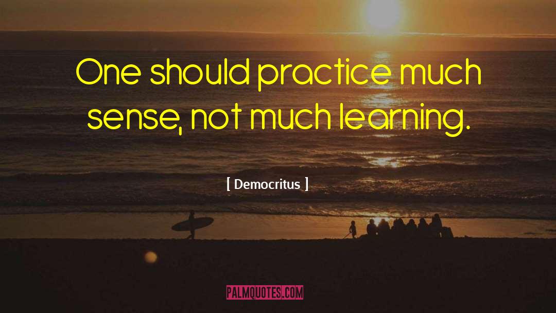 Learning Skills quotes by Democritus