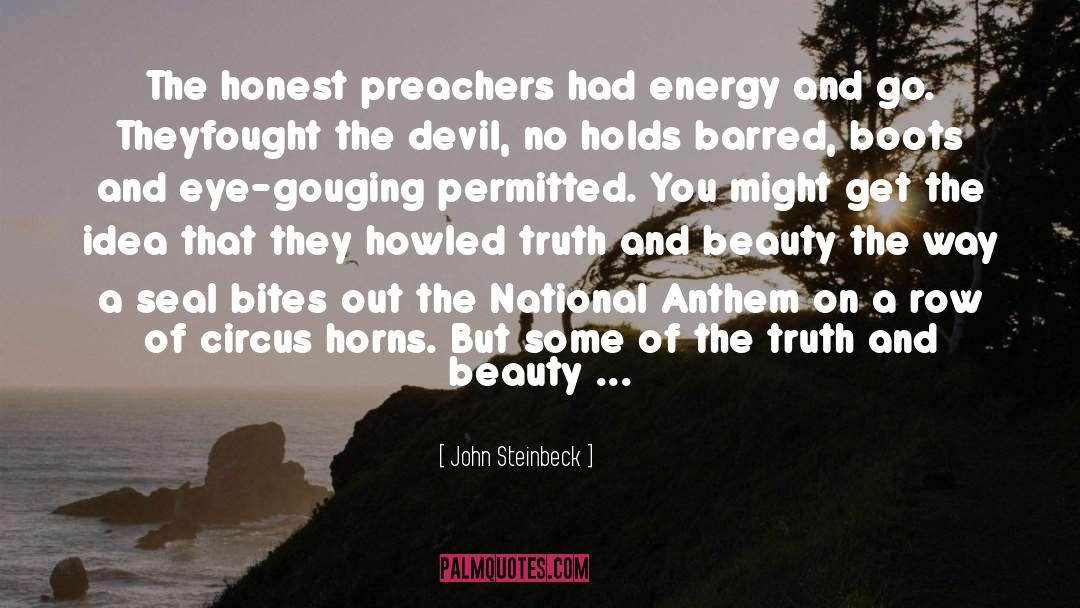 Learning The Truth quotes by John Steinbeck