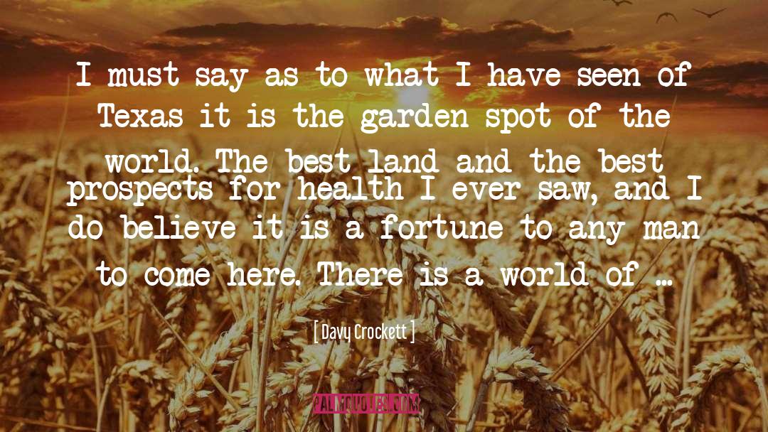 Learning To Believe quotes by Davy Crockett