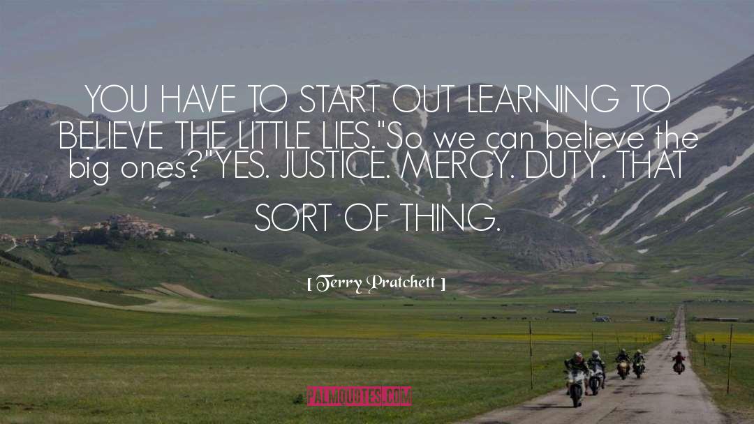 Learning To Believe quotes by Terry Pratchett