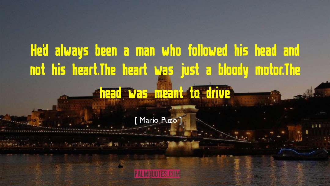 Learning To Drive quotes by Mario Puzo