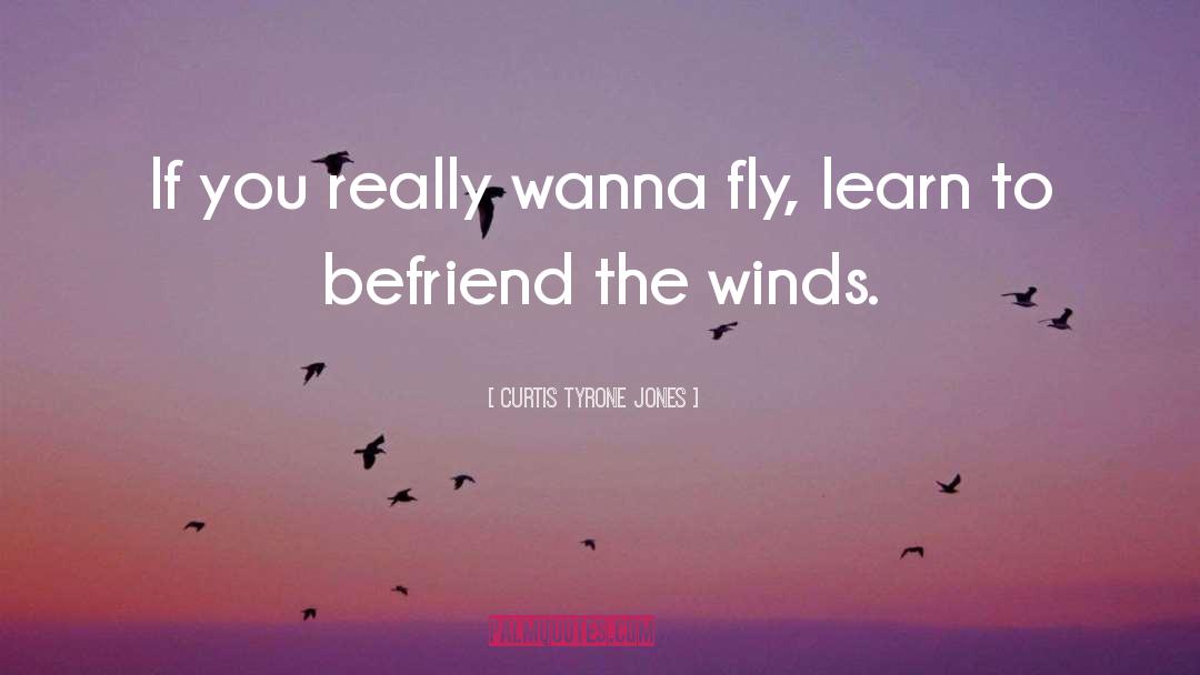 Learning To Fly quotes by Curtis Tyrone Jones