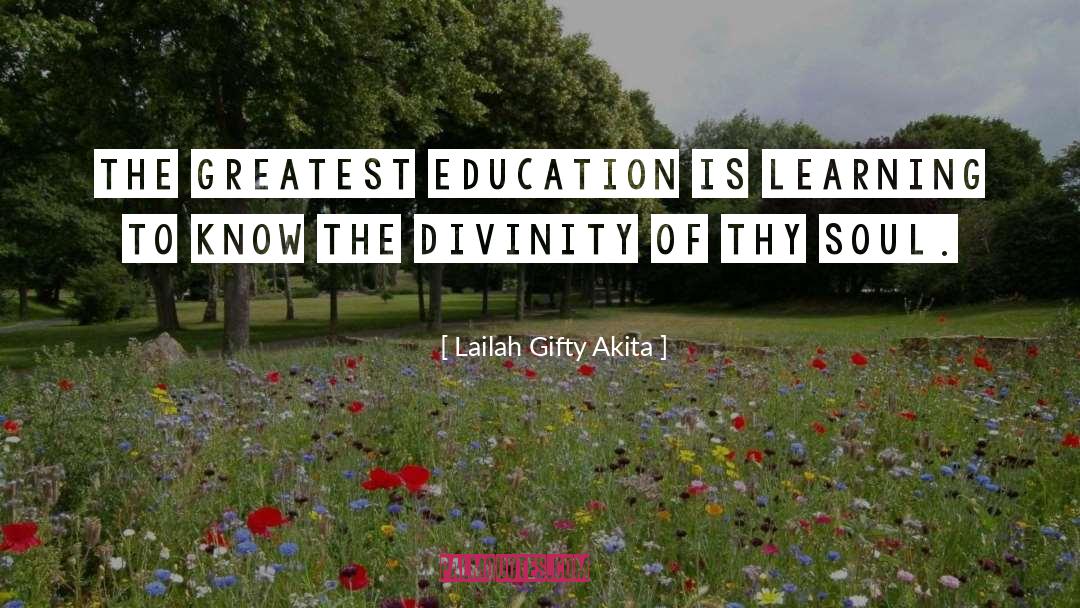 Learning To Know quotes by Lailah Gifty Akita