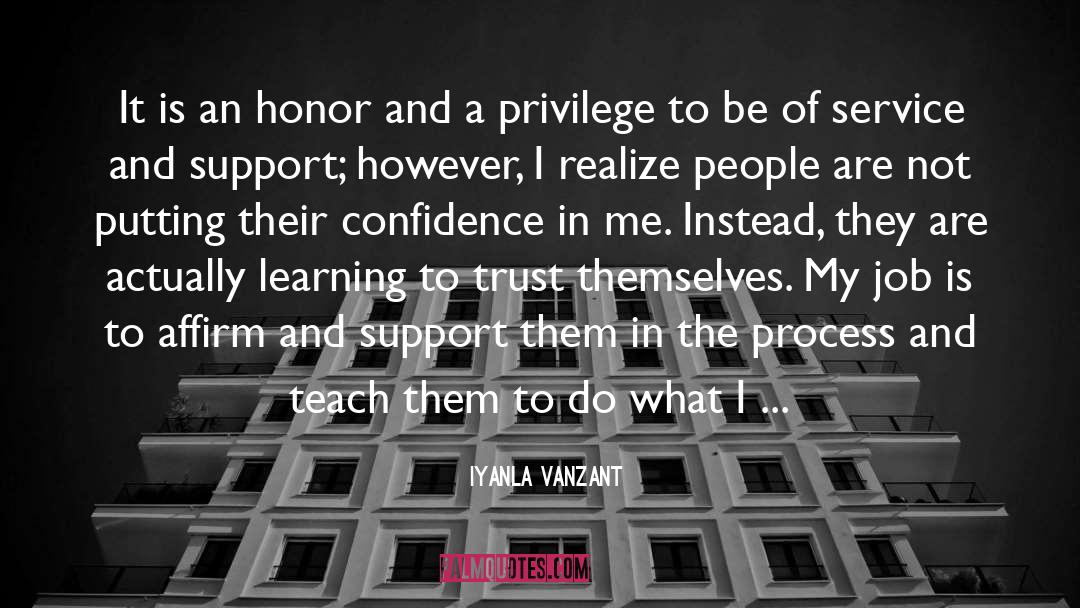 Learning To Trust quotes by Iyanla Vanzant